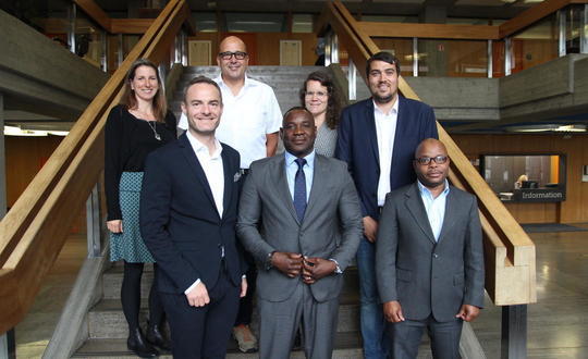 DMG Delegation im Rathaus Aalen